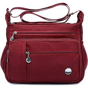 Women Shoulder Handbag Roomy Multiple Pockets Bag Ladies Crossbody Purse Fashion